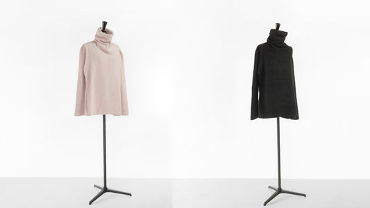 【リッチであたたか】BATONAERのカシミヤフォックスニット