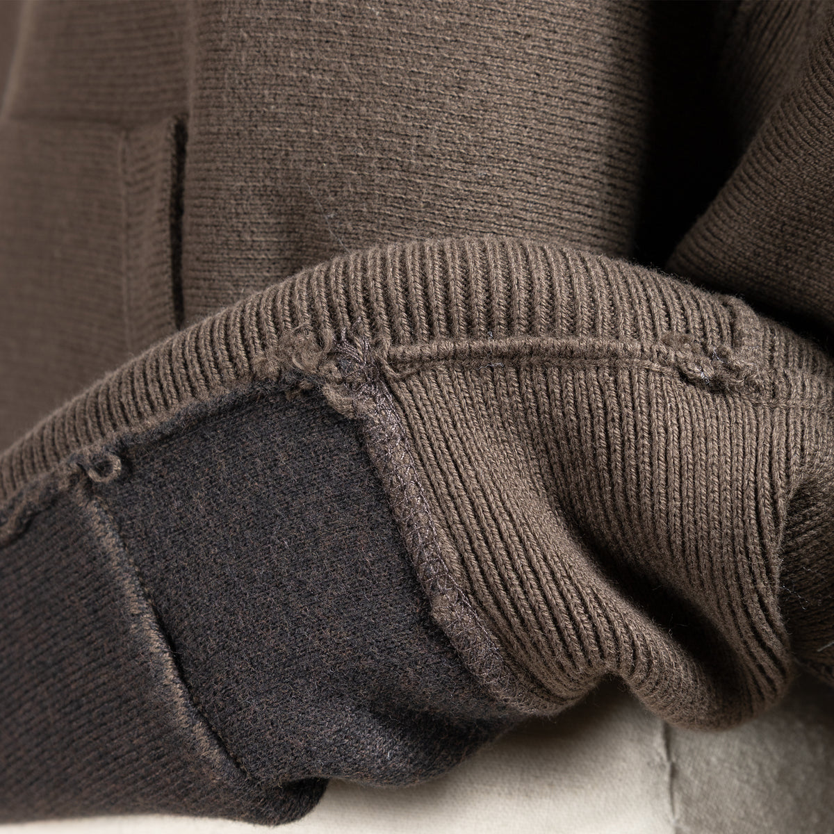 26AW AMERICANA ダブルフェイス ミラノリブ プルオーバーフーディー ACK-002