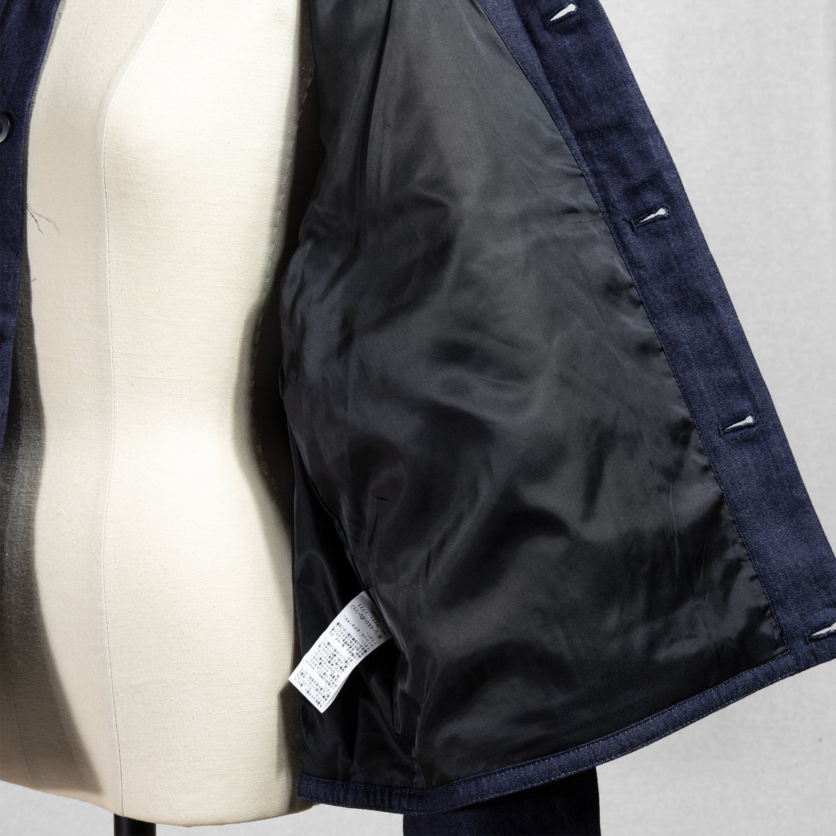 26AW NATURAL LAUNDRY 先染めキルトカバーオールジャケット 7264J-014