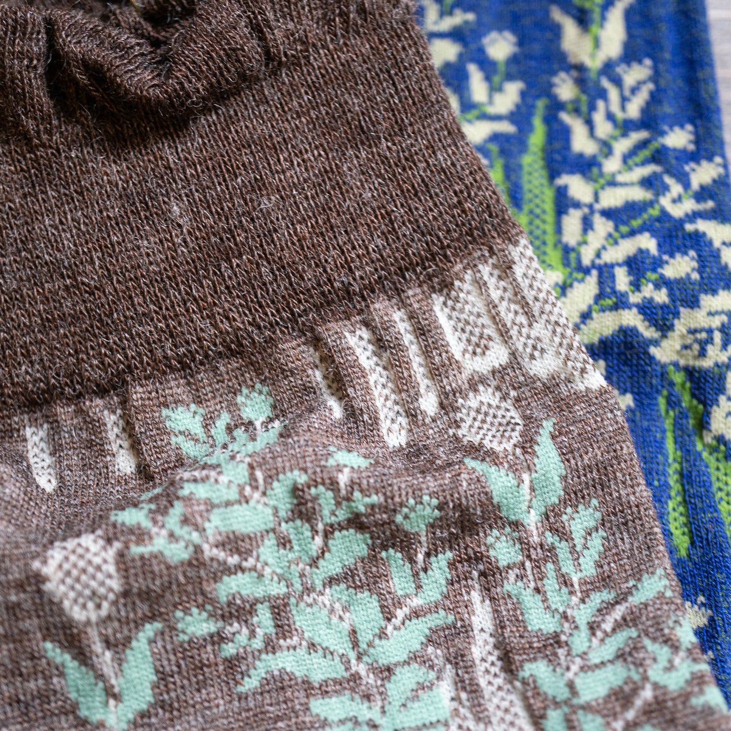 Agitation's Diary WILD TEASEL SOCKS
