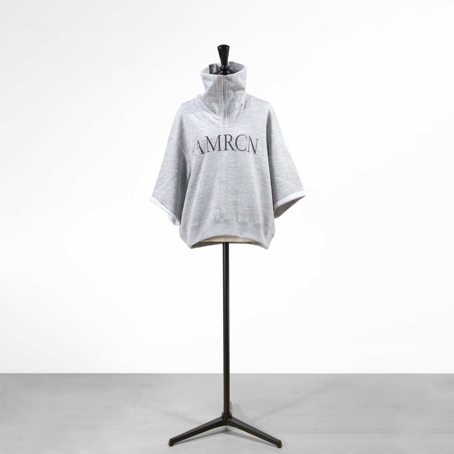 26SS AMERICANA クロップドハーフジップスウェット BRF801A/1