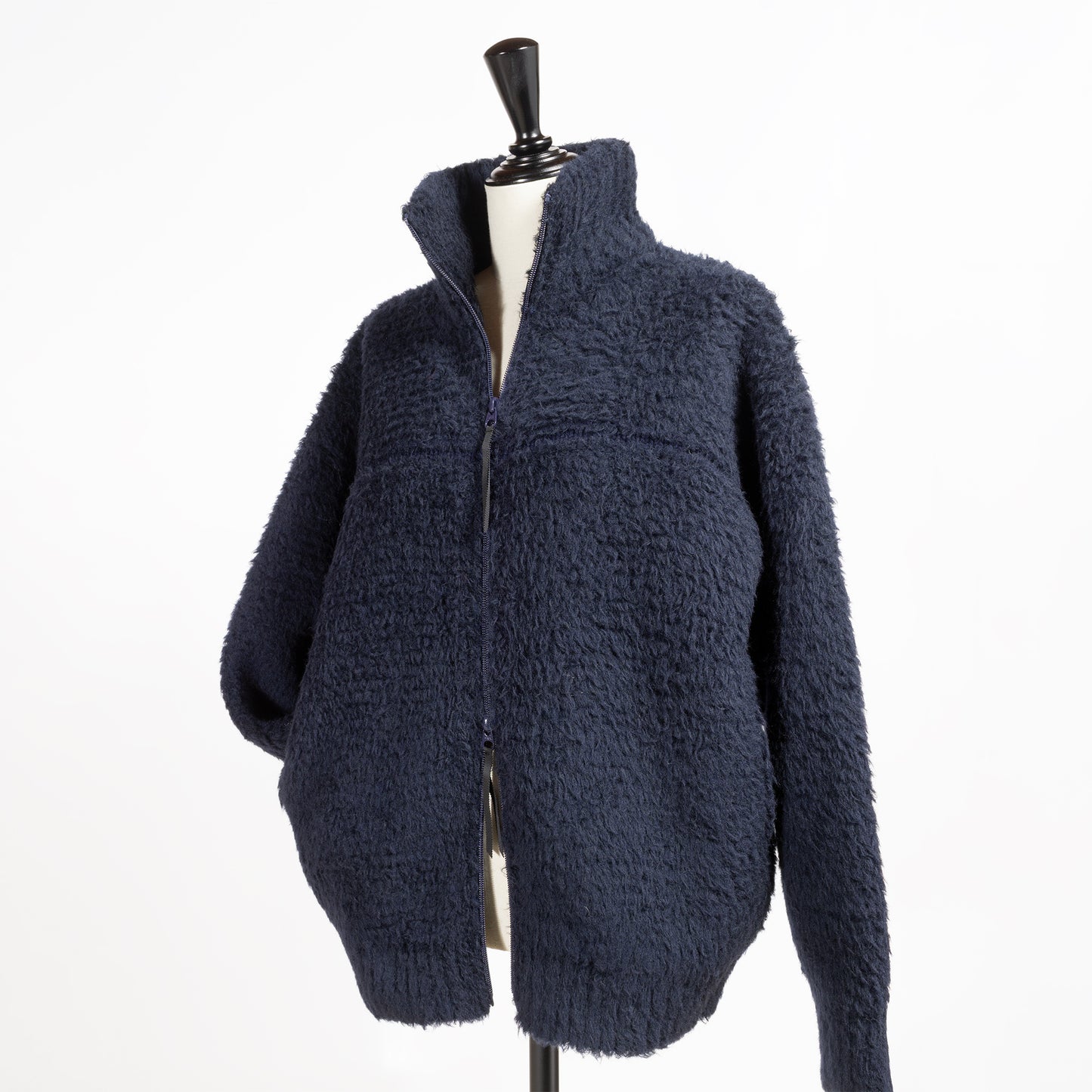 25AW BATONER シェットランドボア ジップアップブルゾン BN-25FM-076