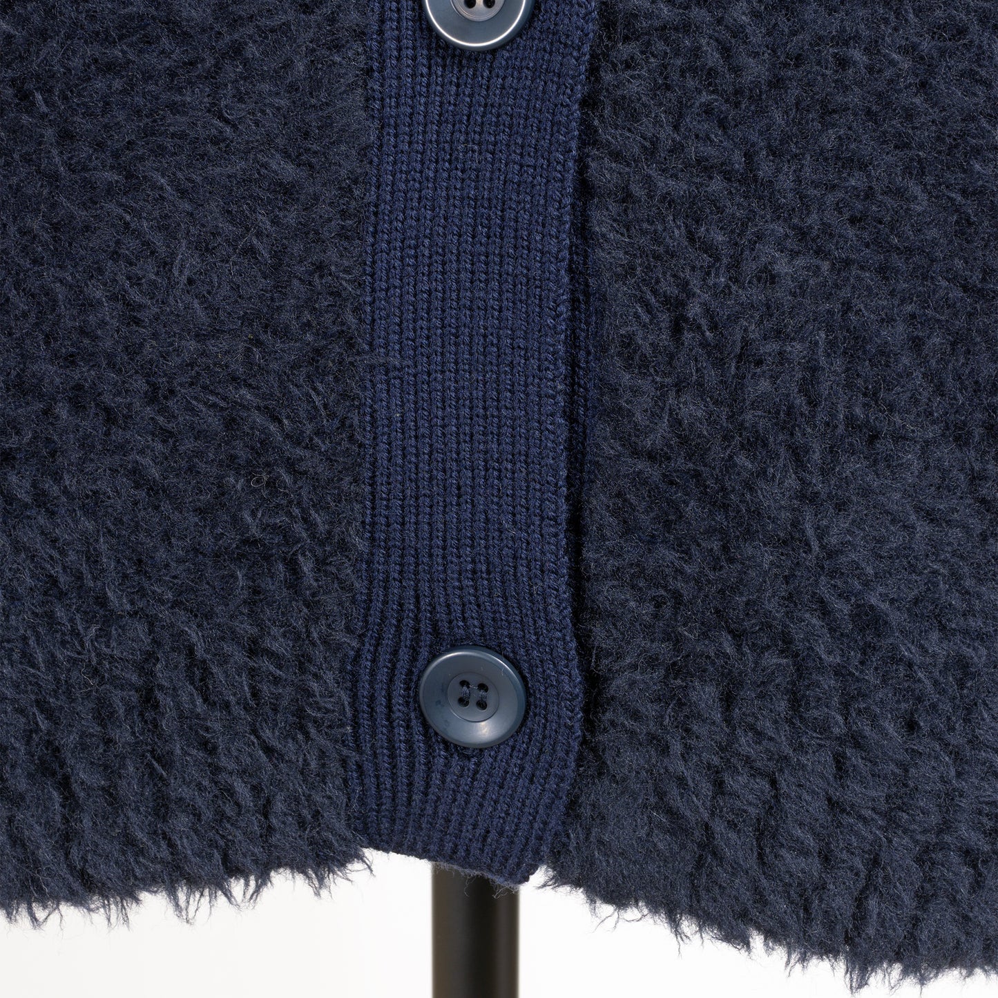 25AW BATONER シェットランドボアポロカーディガン BN-25FL-061