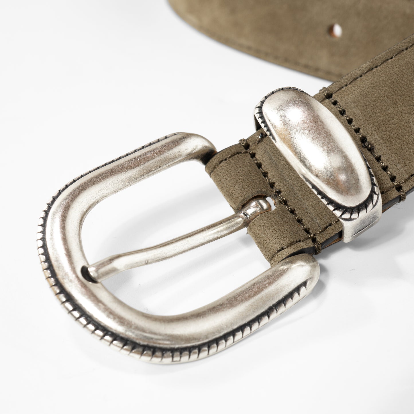 25AW ATHISON ヌバックレザーベルト 15JP2