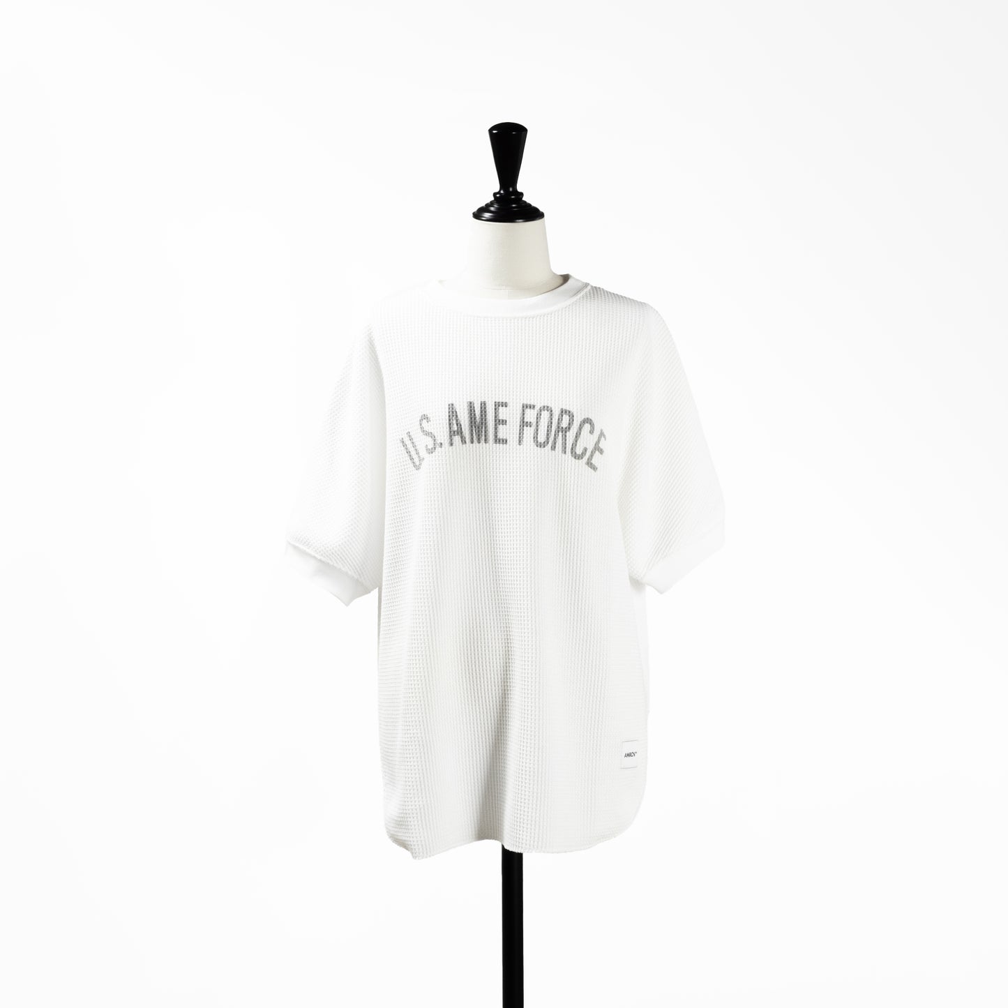25SS AMERICANA ビッグワッフルバックガゼットTシャツ U.S. AME FORCE