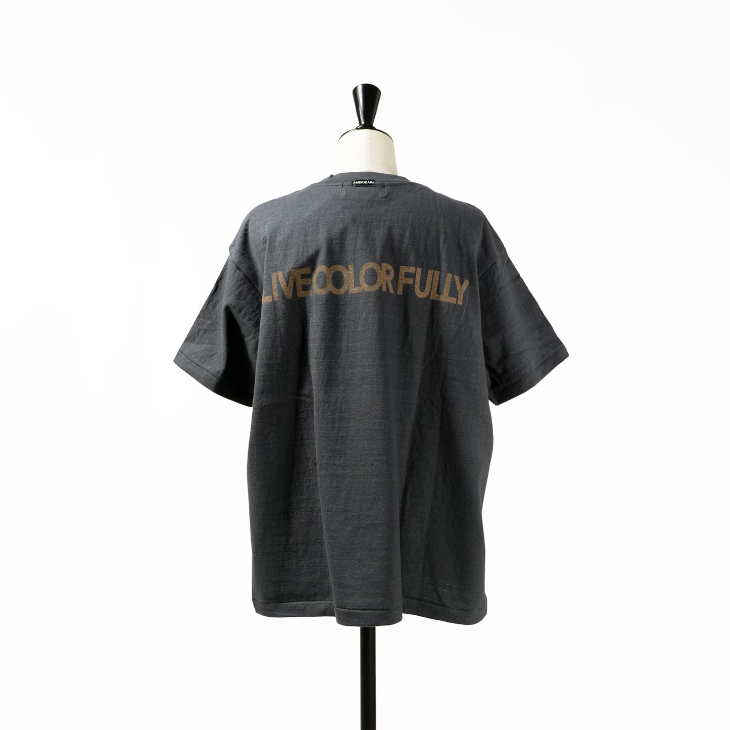 25SS AMERICANA ラフィー丸胴プリントTシャツ AMERICANA