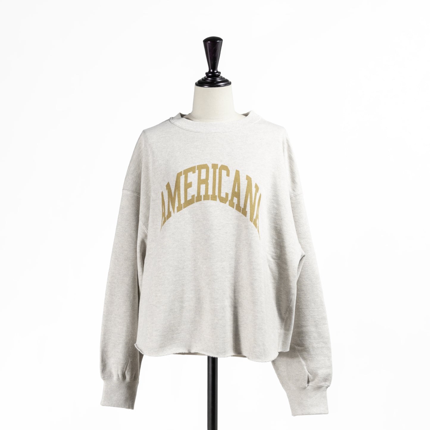 25AW AMERICANA クロップドカットオフスウェット BRF-736A/2