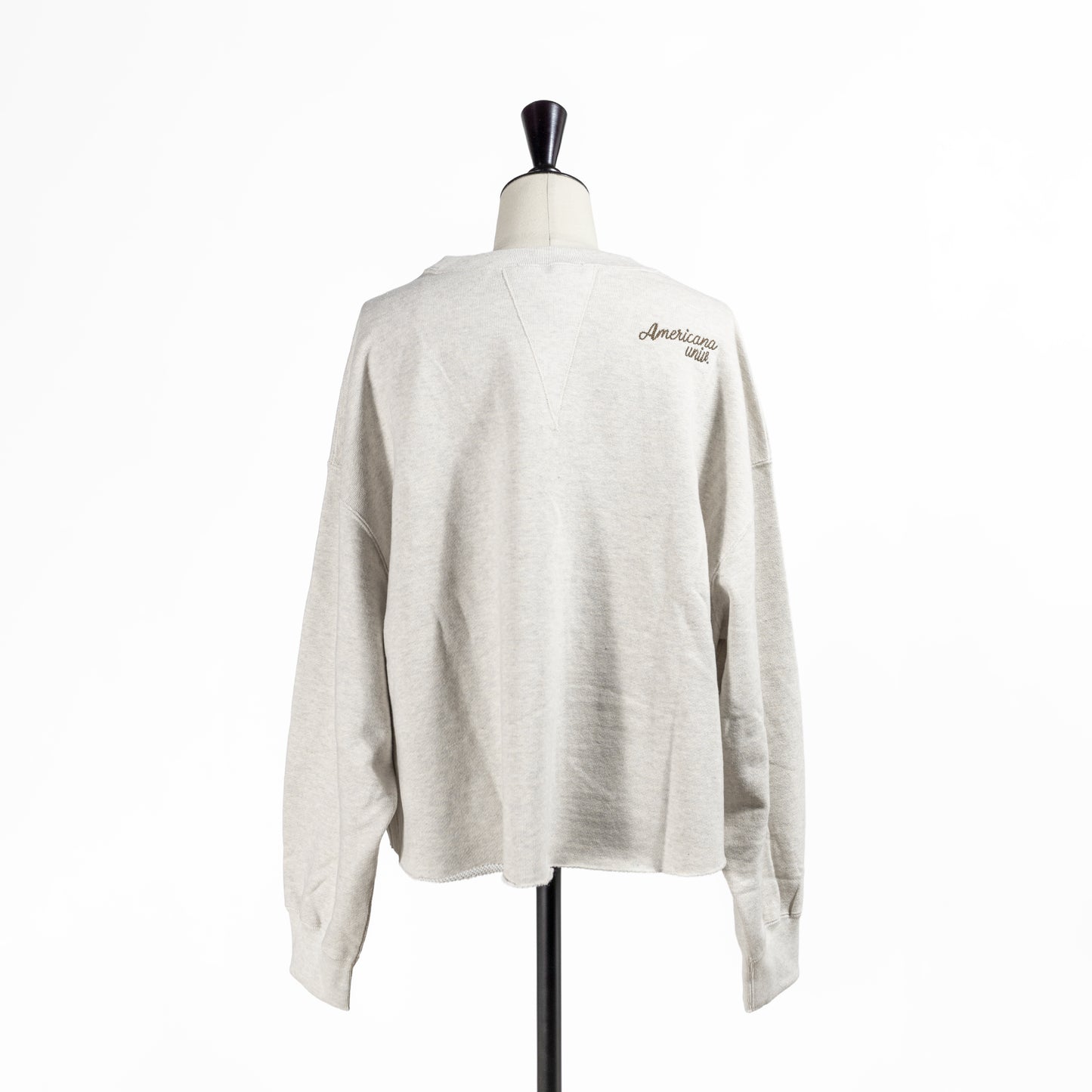 25AW AMERICANA クロップドカットオフスウェット BRF-736A/2