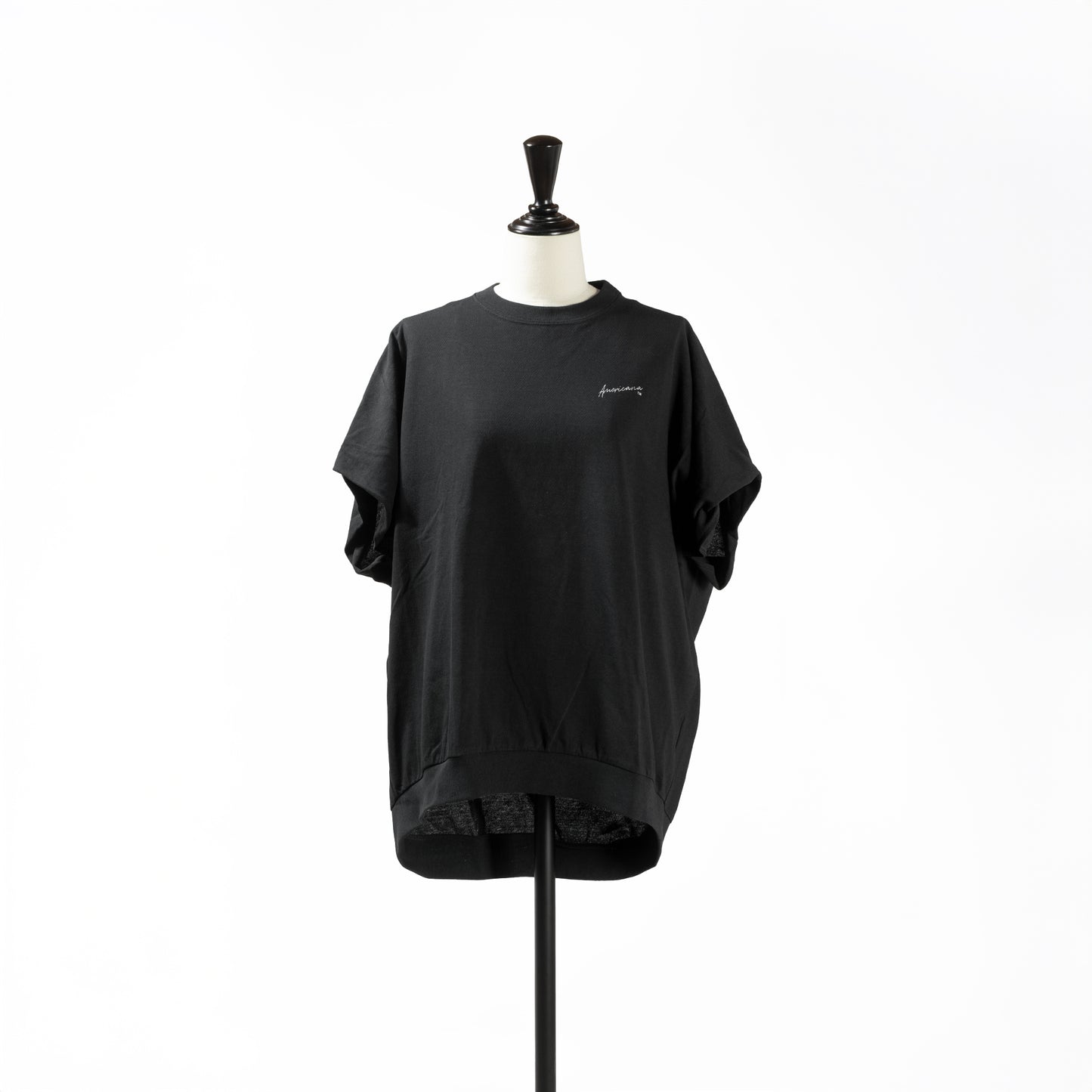 25SS AMERICANA コットンキュプラ天竺ノースリーブTシャツ