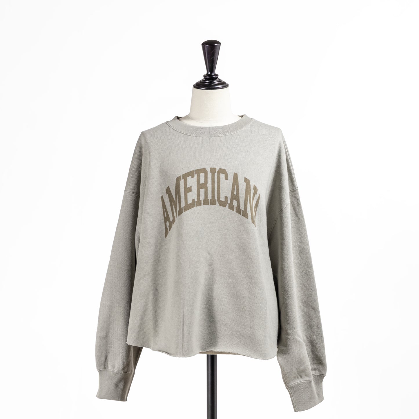 25AW AMERICANA クロップドカットオフスウェット BRF-736A/2