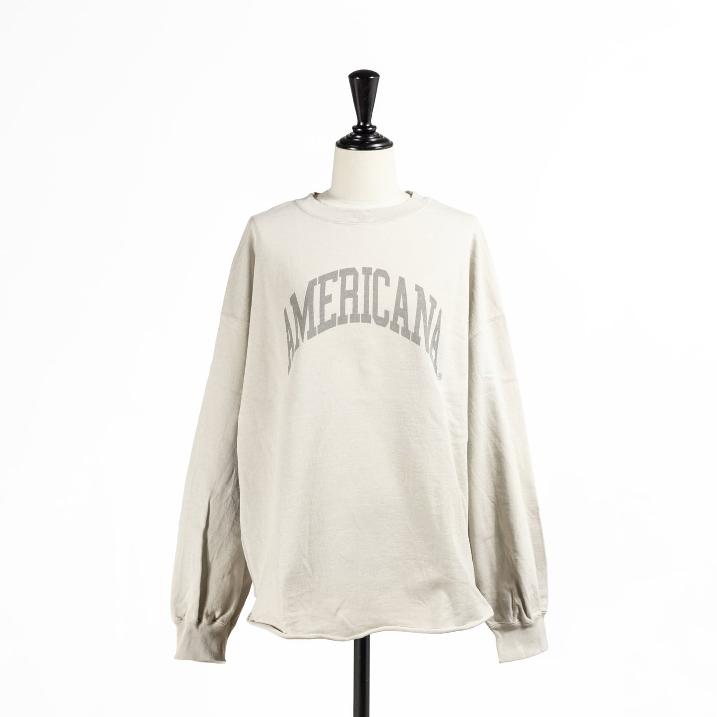 25AW AMERICANA USED加工ロングスリーブTシャツ BRF-783A/1