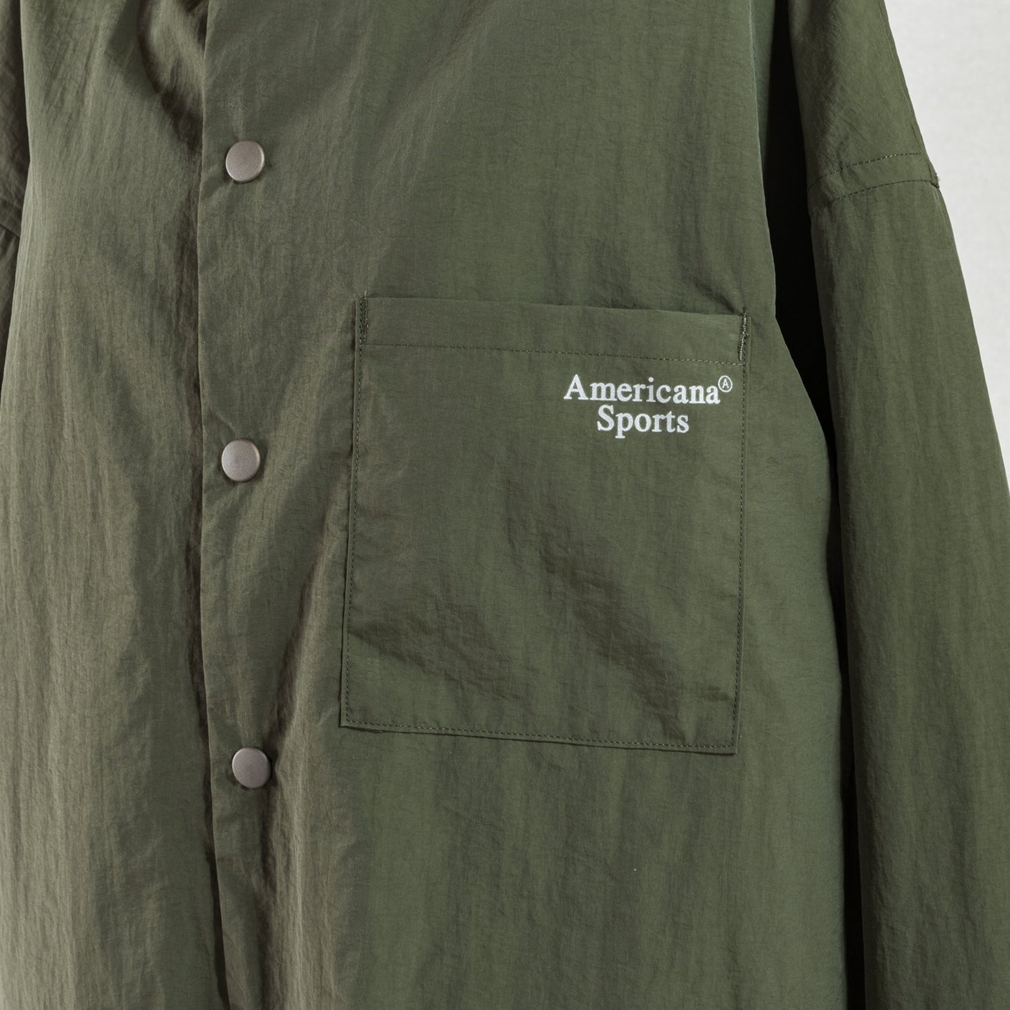 AMERICANA NYLON VOLUME SLEEVE SHIRT