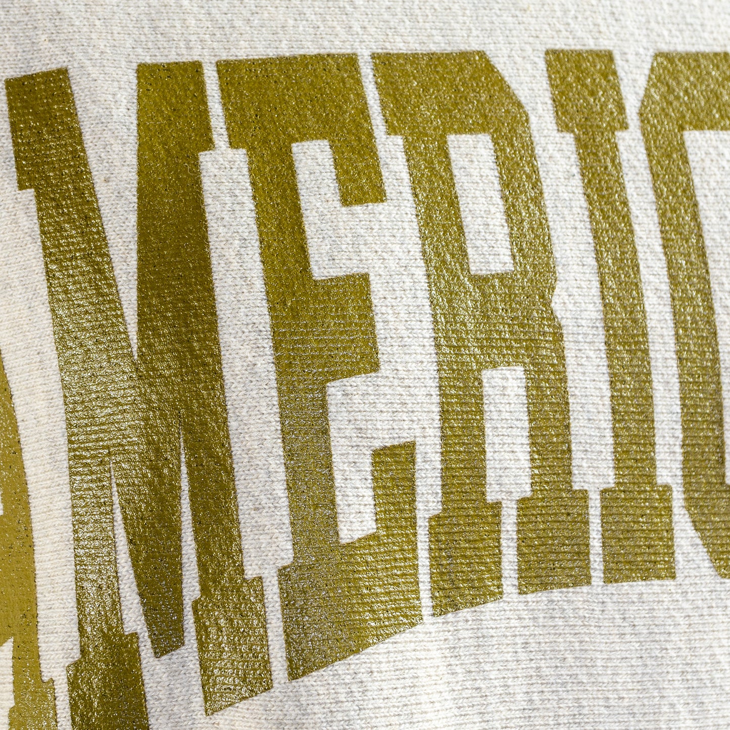 AMERICANA REVERSE WEAVE CREW