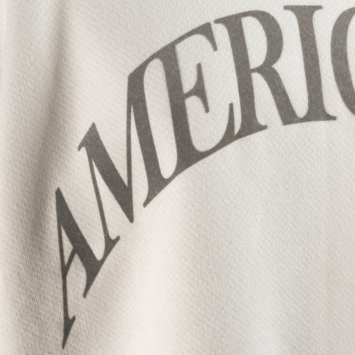 AMERICANA WIDE PULL OVER CREW SWEAT "AMERICANA"