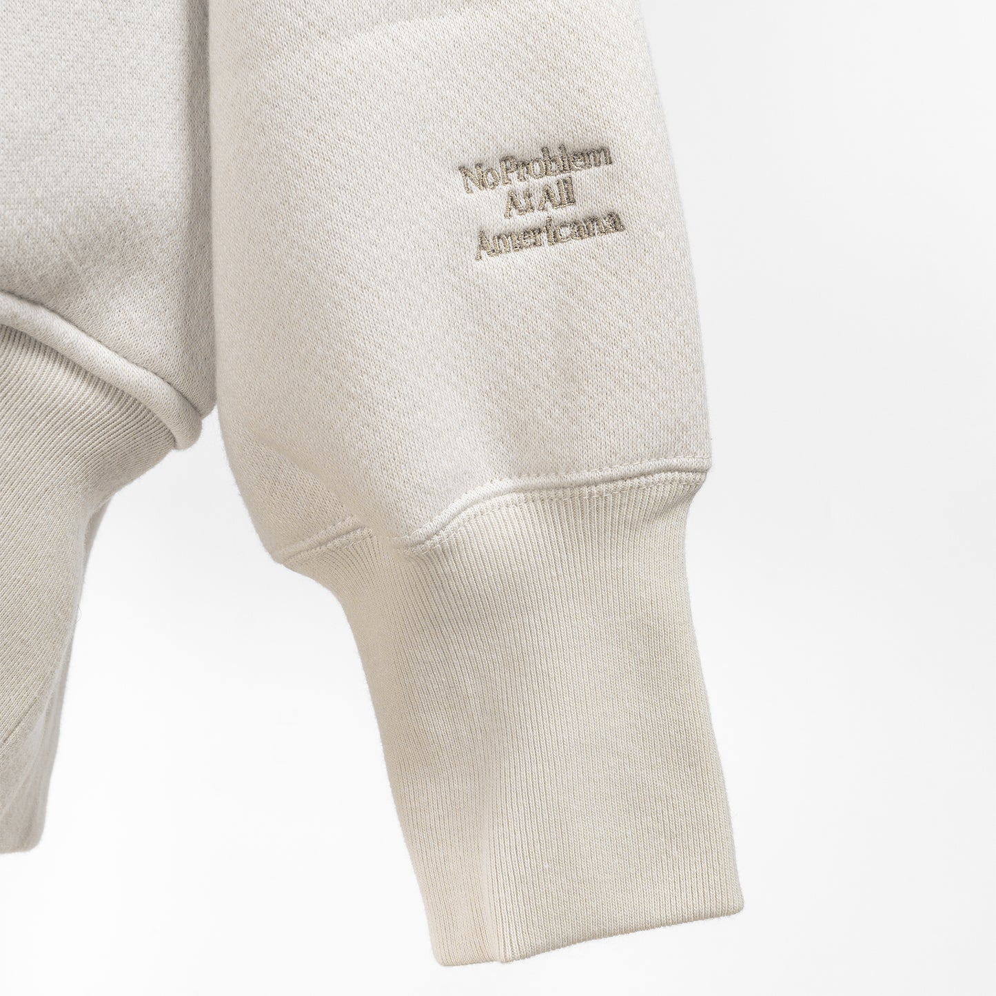 AMERICANA WIDE PULL OVER CREW SWEAT "AMERICANA"