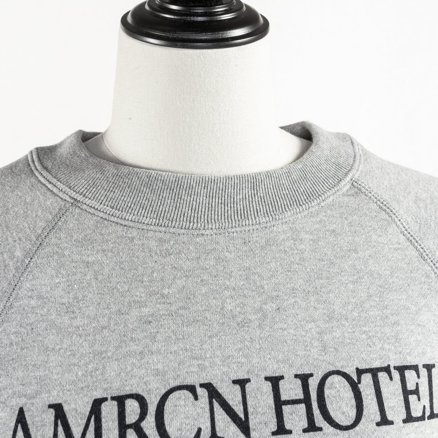 AMERICANA CROPPED VOLUME SLEEVE SWEAT