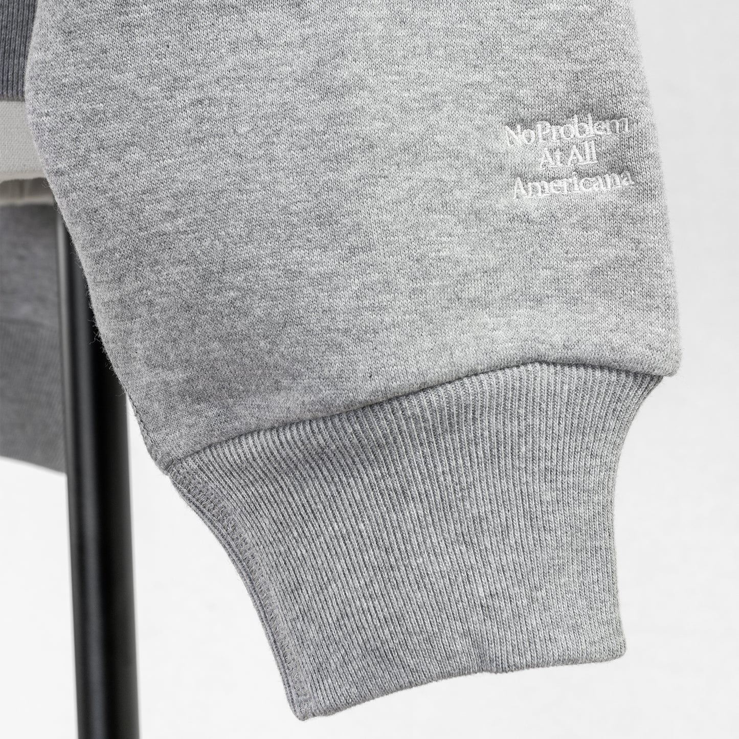 AMERICANA CROPPED VOLUME SLEEVE SWEAT