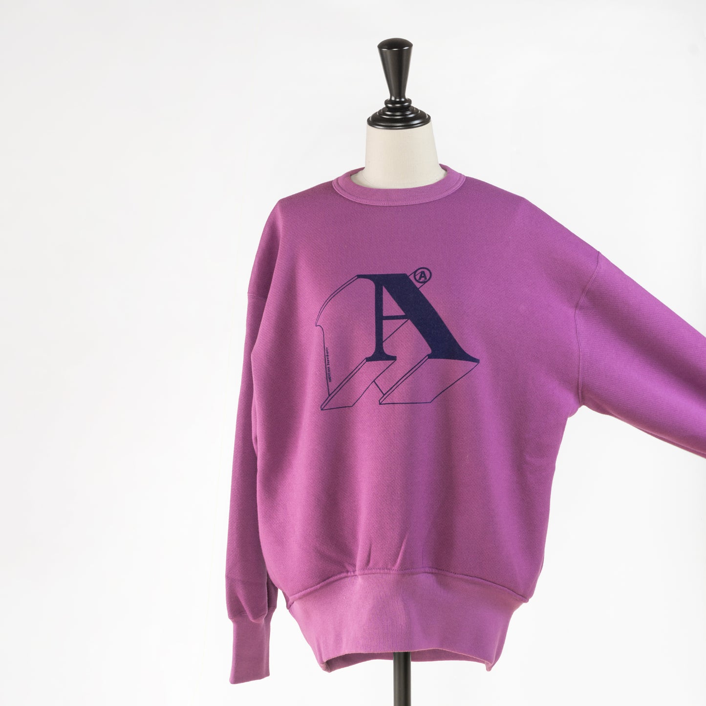 AMERICANA WIDE PULL OVER CREW SWEAT