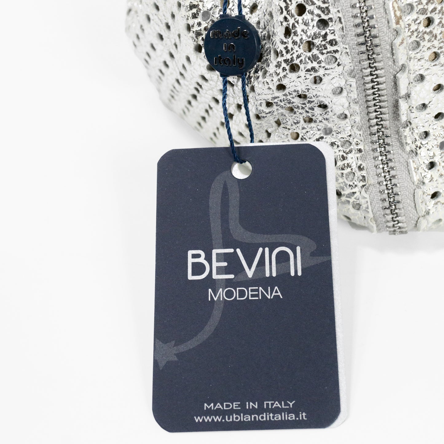 25SS BEVINI MODENA パンチングミニ巾着バッグ