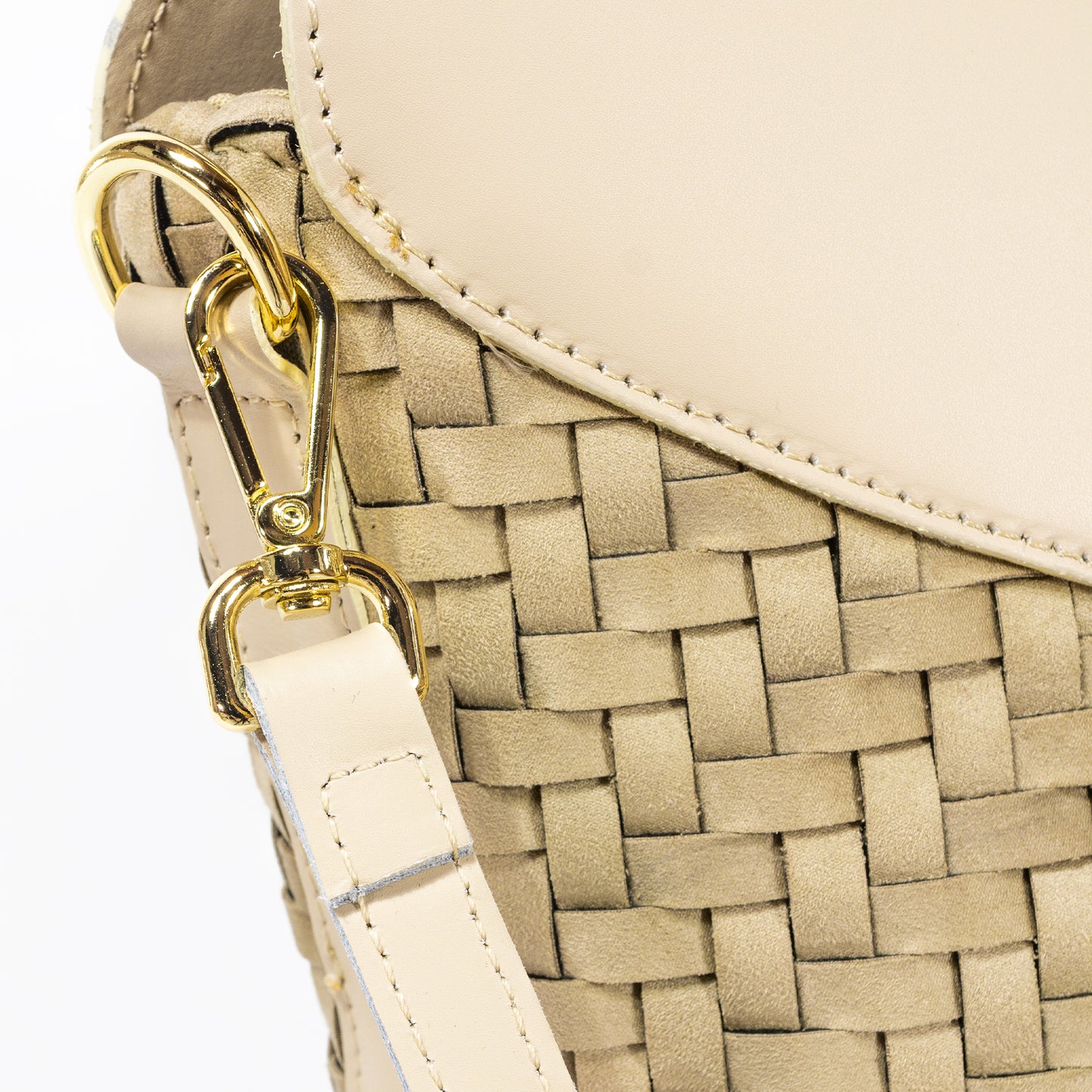 25SS VIAMAILBAG FLEUR SUEDE コンビショルダーバッグ