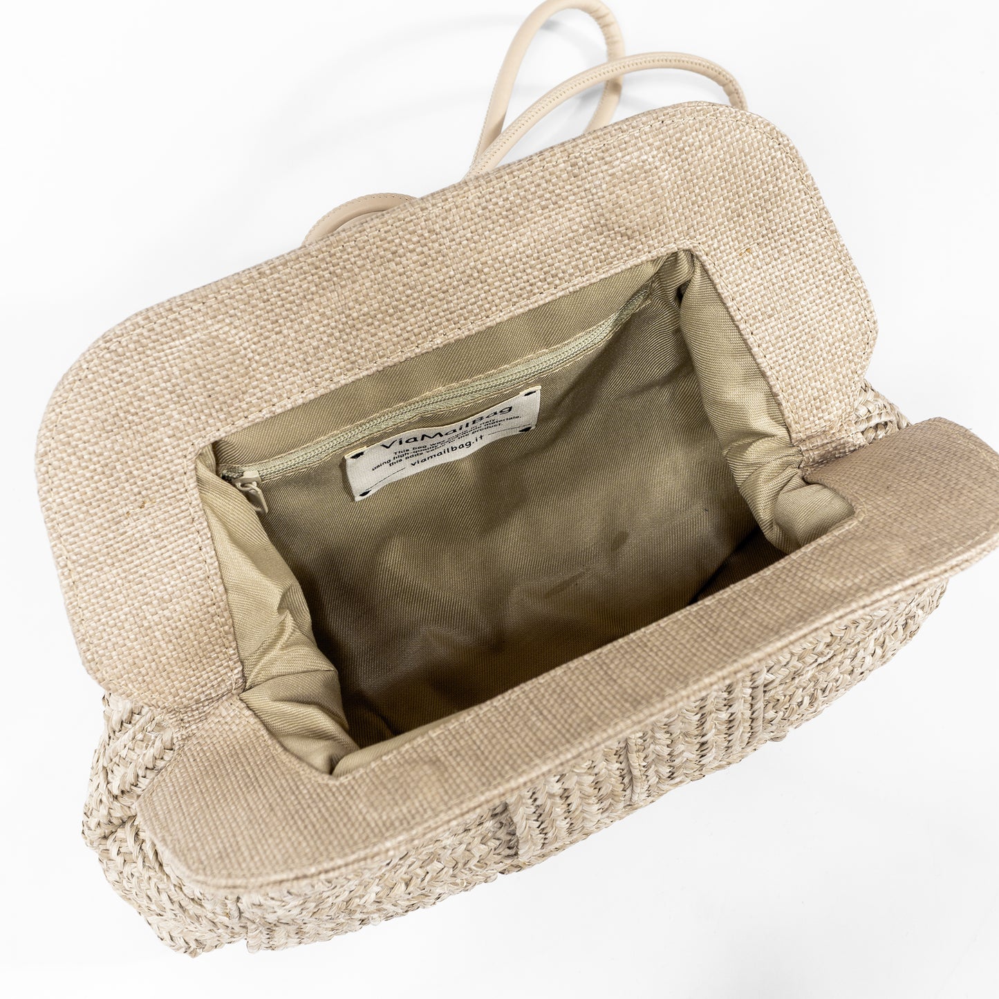 25SS VIAMAILBAG DALIA ラフィアバッグ