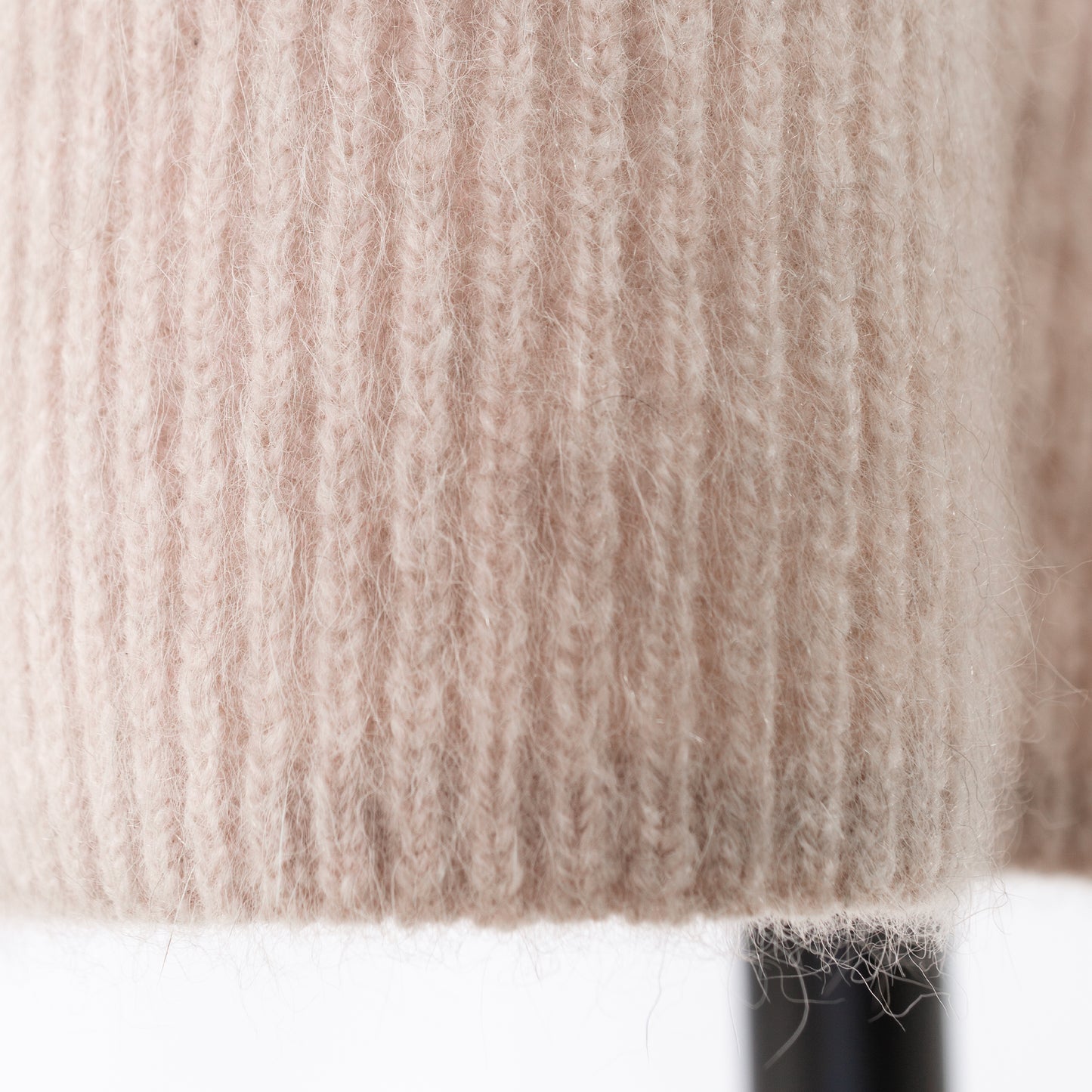 BATONER CASHMERE FOX FINGER HALL BOAT NECK TUNIC