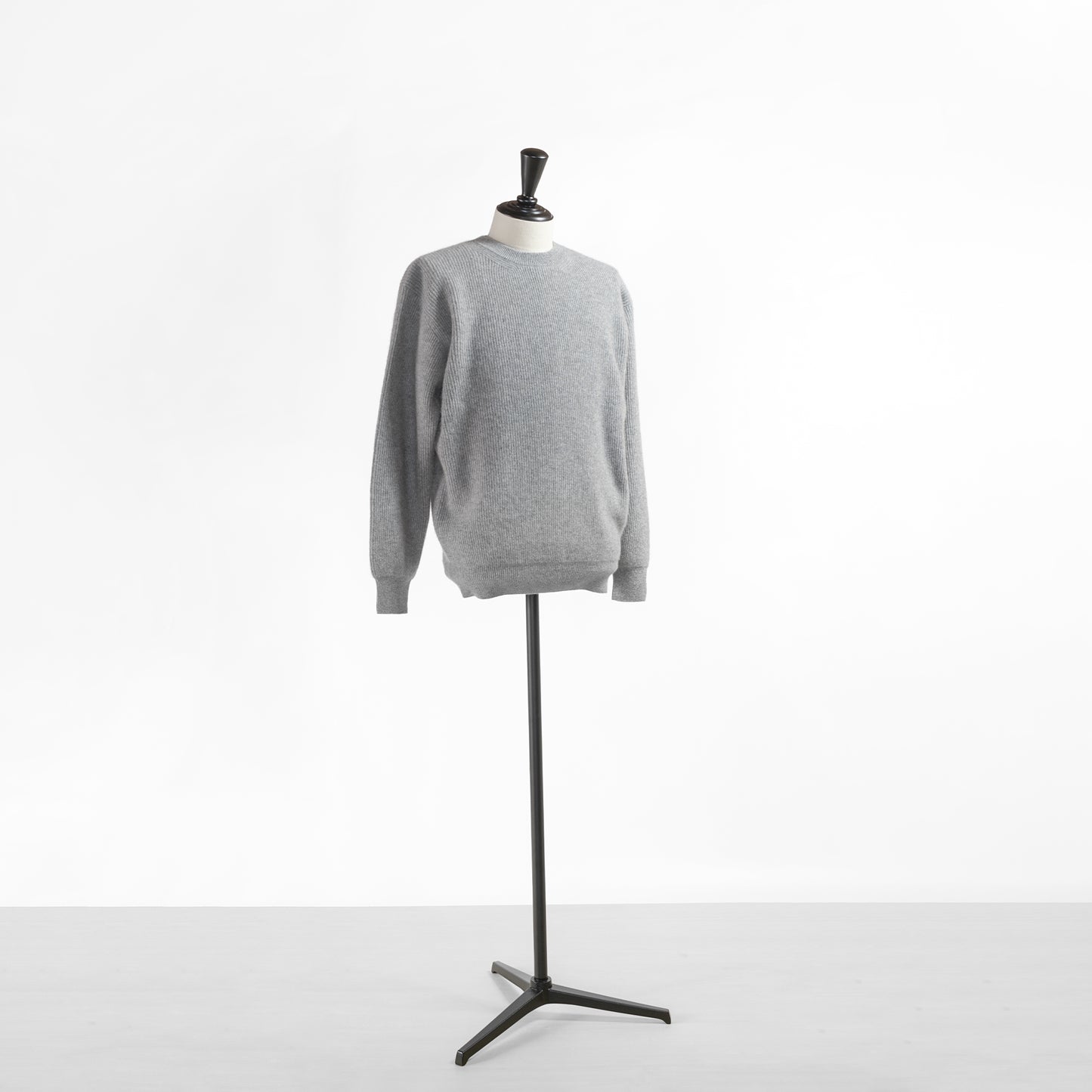 BATONER MEN CASHMERE FOX CREW NECK