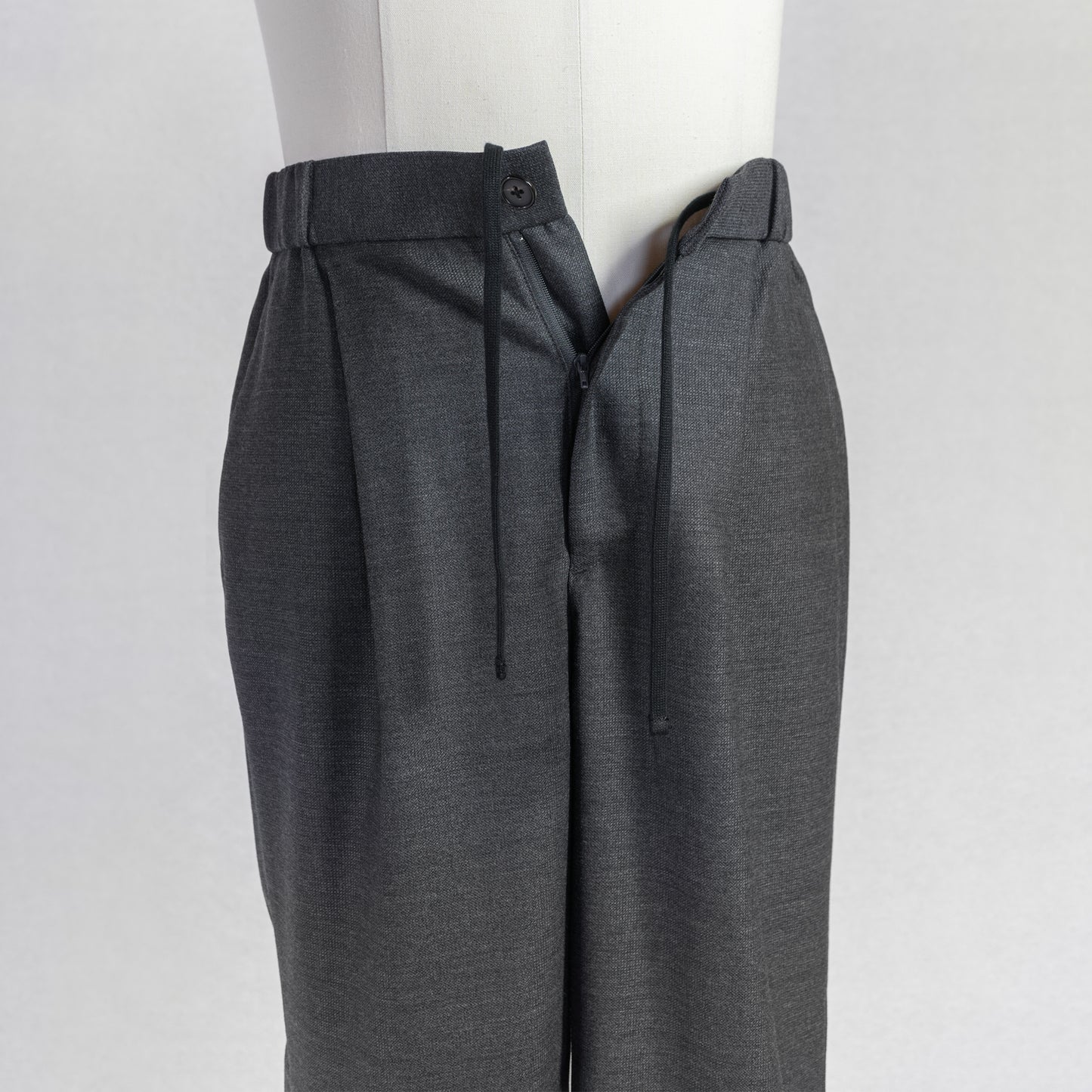 BATONER MEN ARMY CLOTH TUCK EASY PANTS