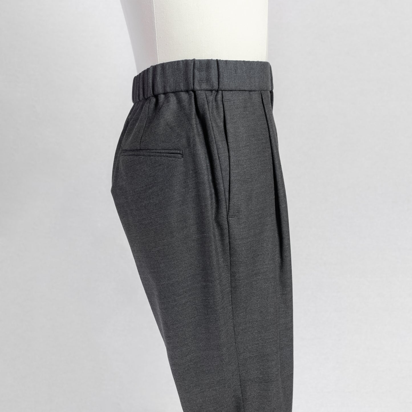 BATONER MEN ARMY CLOTH TUCK EASY PANTS