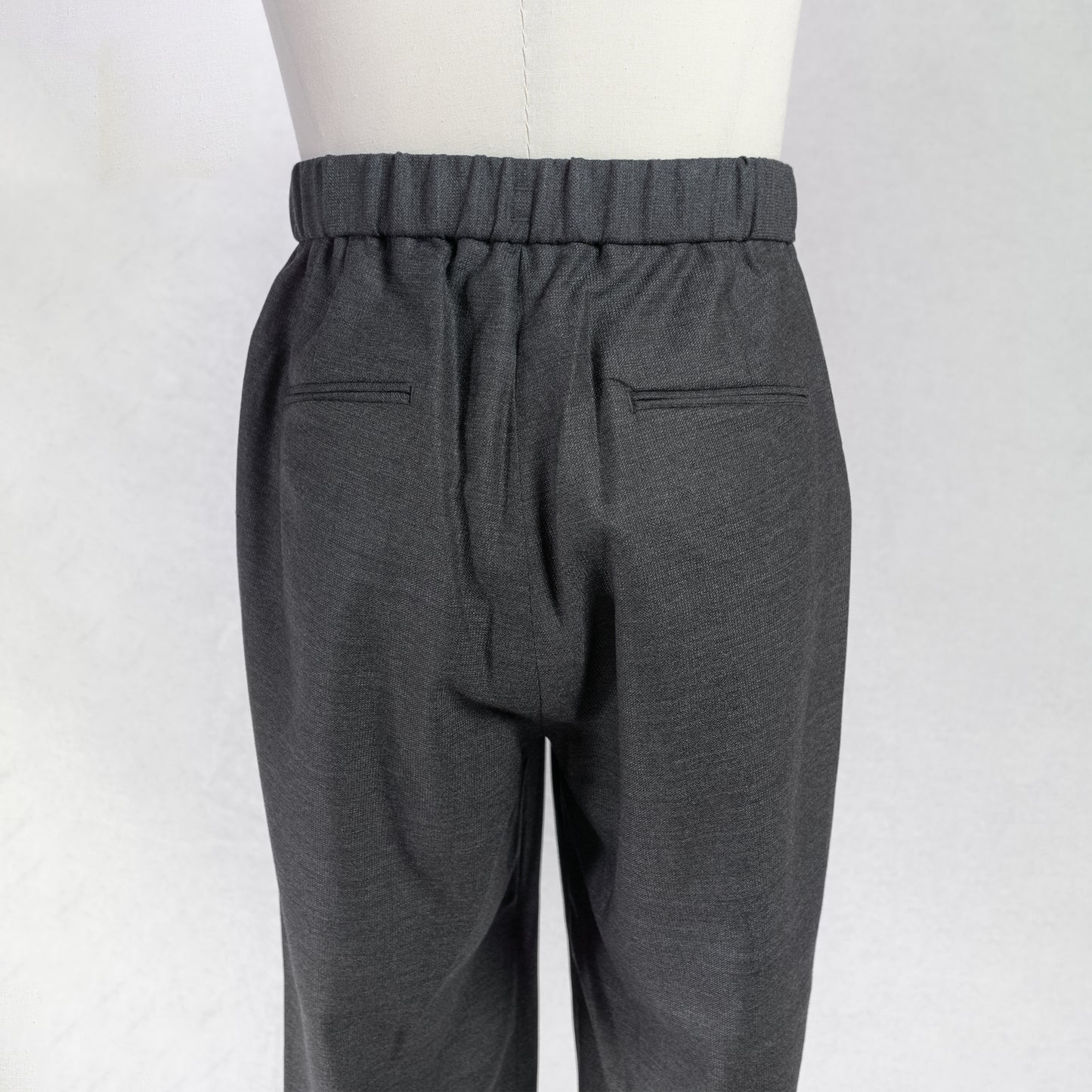 BATONER MEN ARMY CLOTH TUCK EASY PANTS