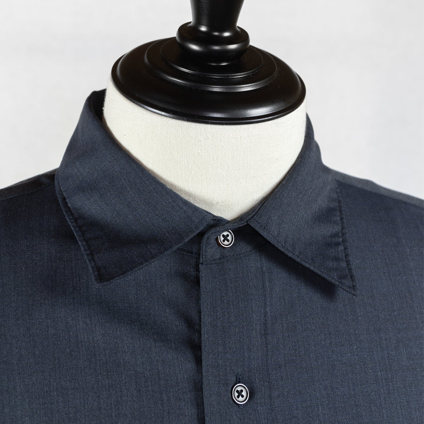 BATONER MEN WOOL REGULAR COLLAR SHIRT