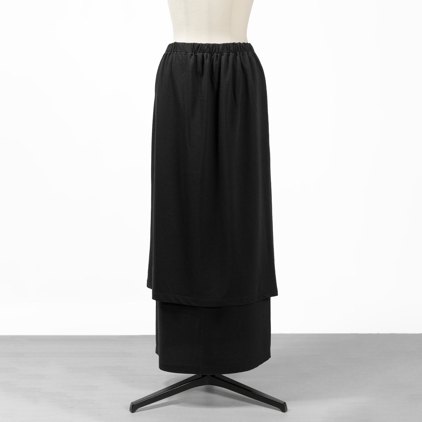 25SS BATONER ブロードエアージャージーオーバーラップスカート