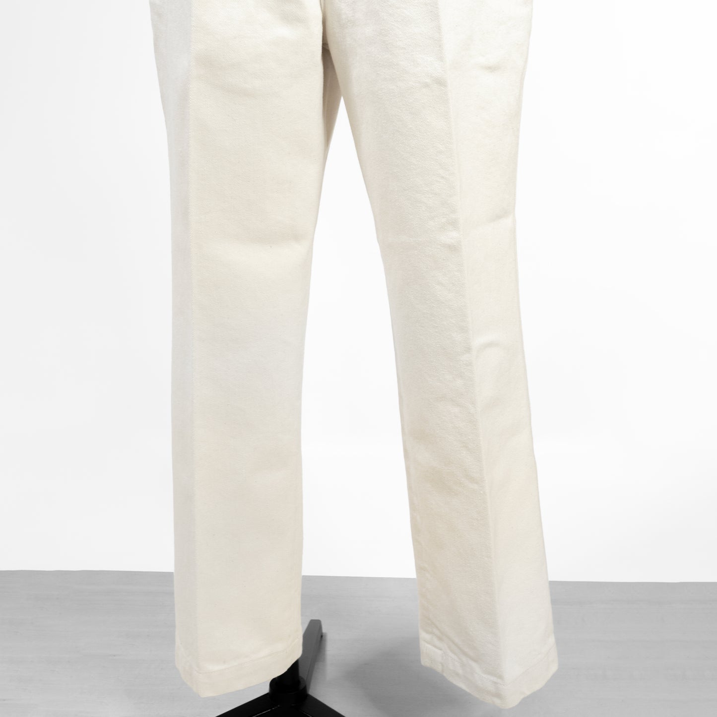 25SS BATONER EXTRA LONG STAPLE COTTON SELVEGE ONE TUCK TROUSESRS