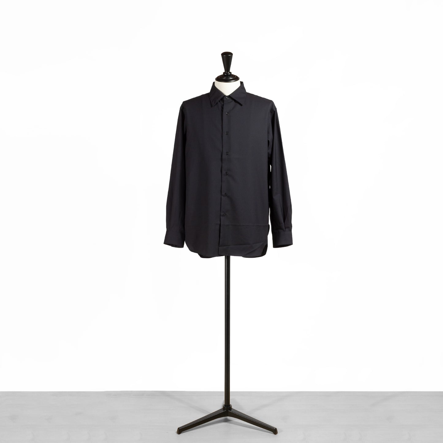 25AW BATONER ユーティリティウール レギュラーカラーシャツ BN-25FM-013