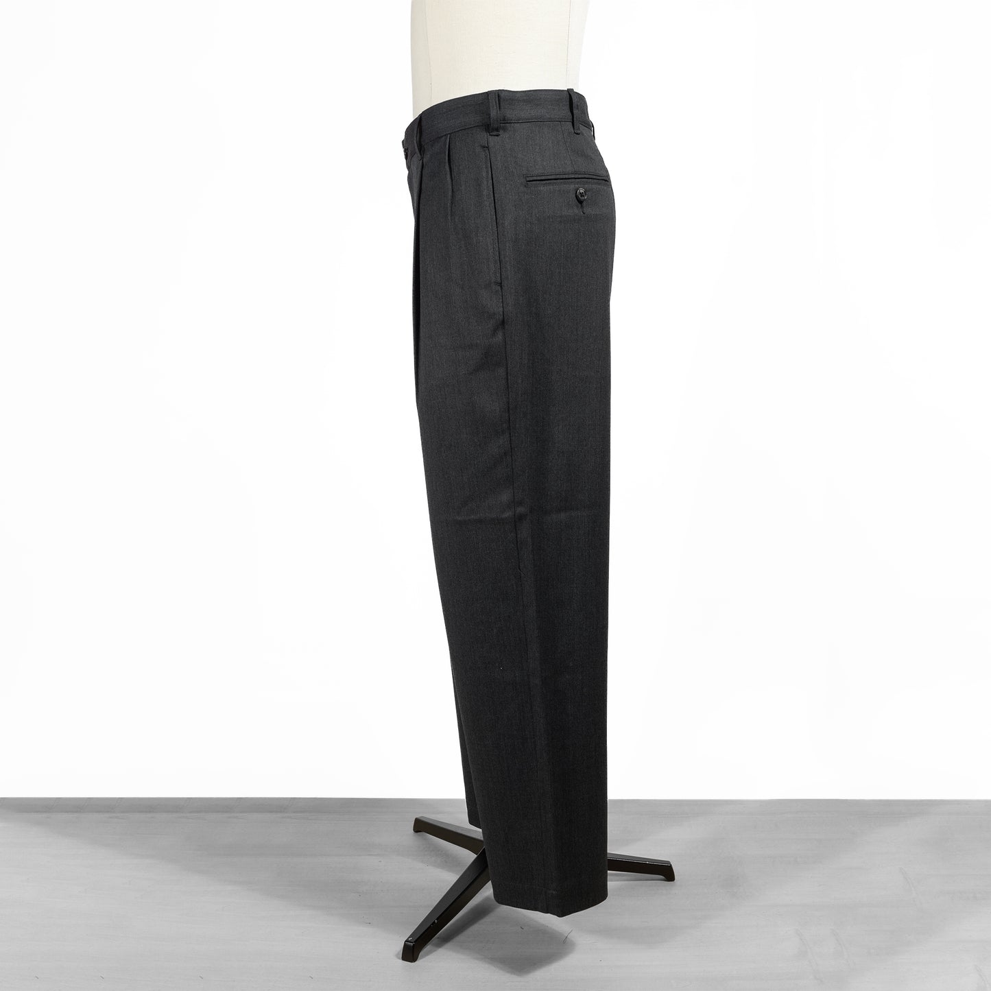 25AW BATONER スーパーソフトウールチノ 2タックパンツ BN-25FM-017