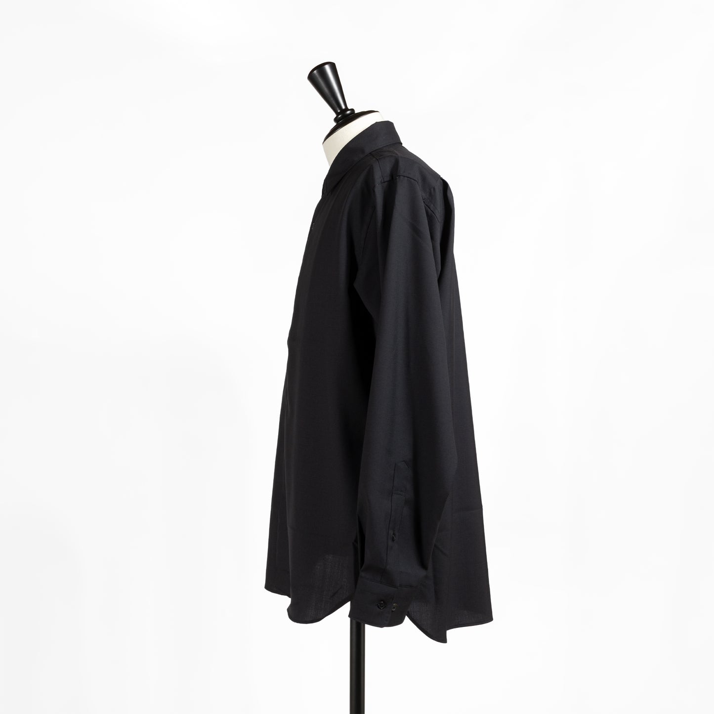 25AW BATONER ユーティリティウール レギュラーカラーシャツ BN-25FM-013