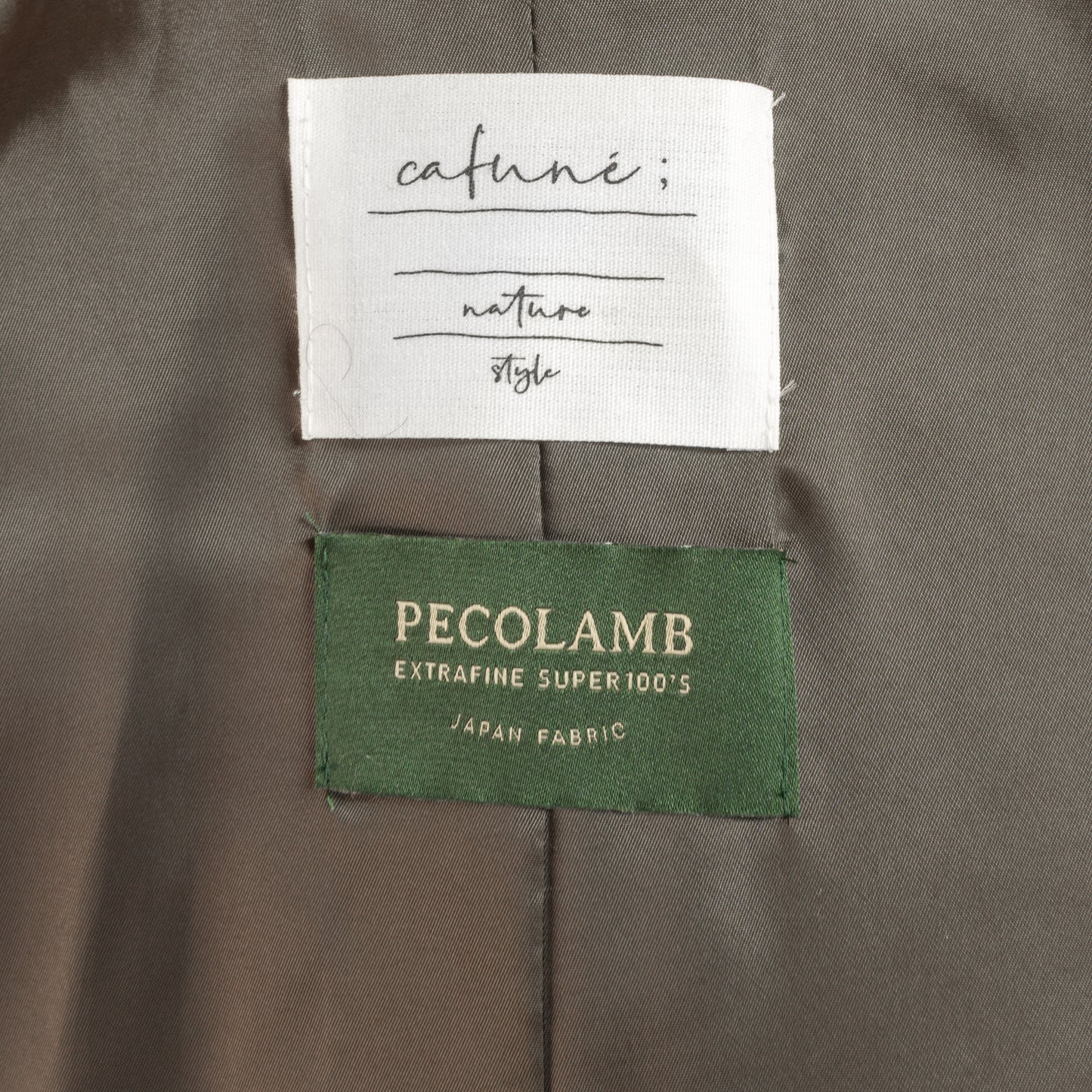cafune PECOLAMB PEA COAT