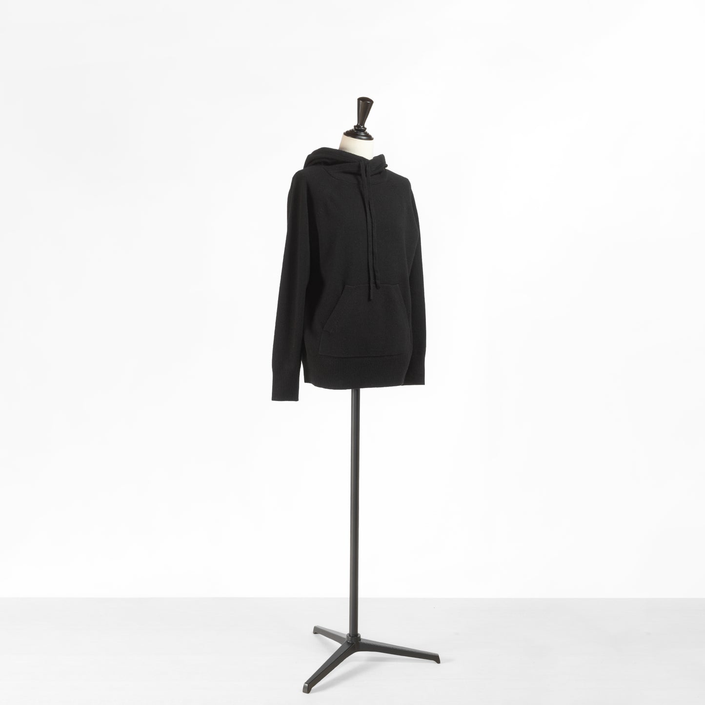 cafune WOOL CASHMERE KNIT HOODIE