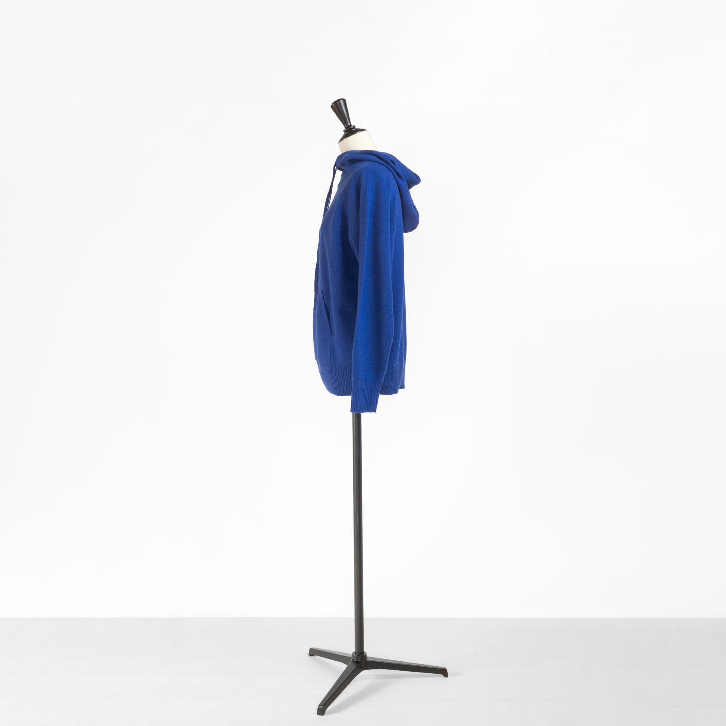 cafune WOOL CASHMERE KNIT HOODIE