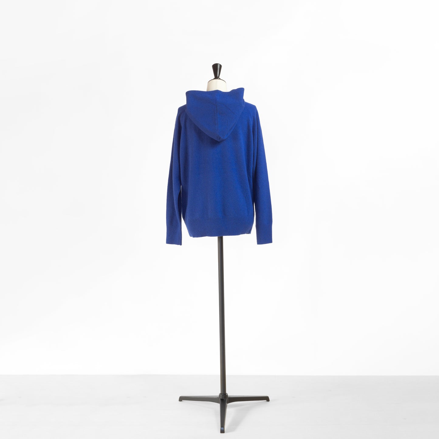 cafune WOOL CASHMERE KNIT HOODIE