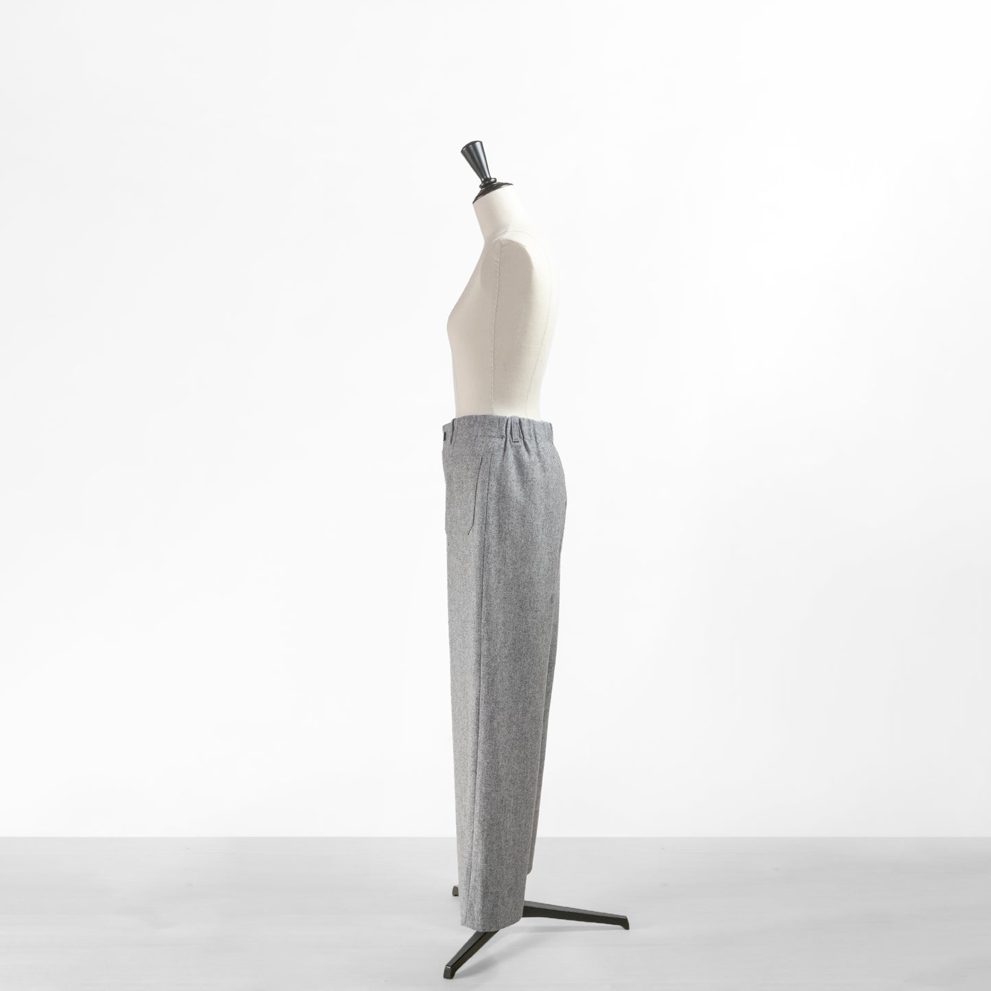 cafune RECYCLED WOOL WIDE PANTS