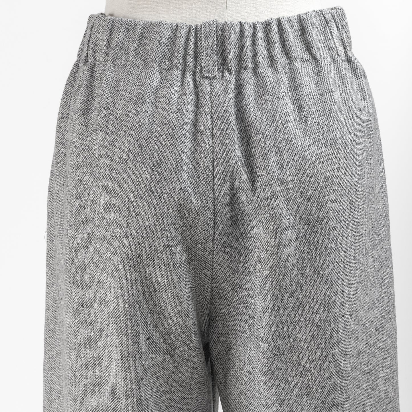 cafune RECYCLED WOOL WIDE PANTS