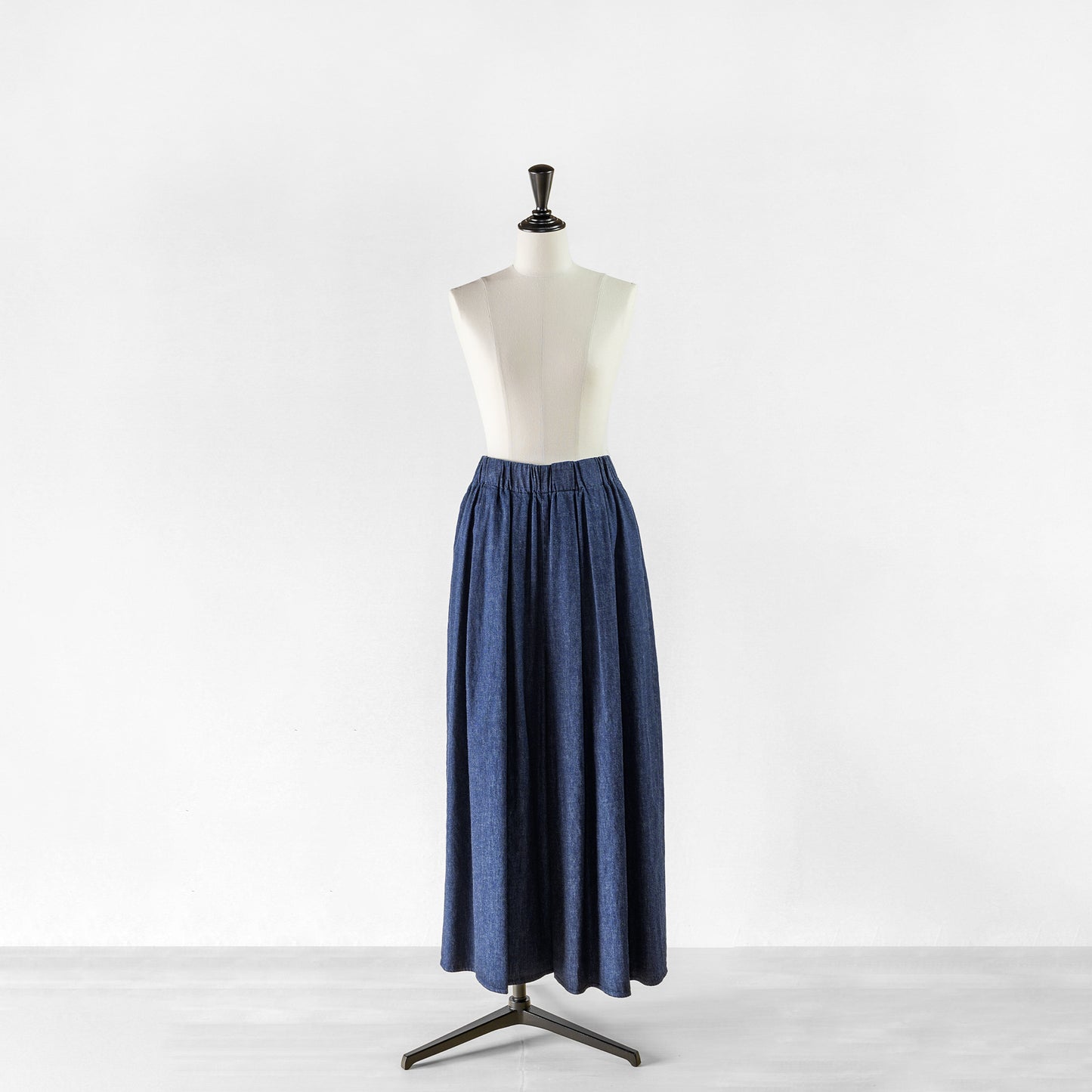 cafune SKIRT LIKE DENIM WIDE PANTS