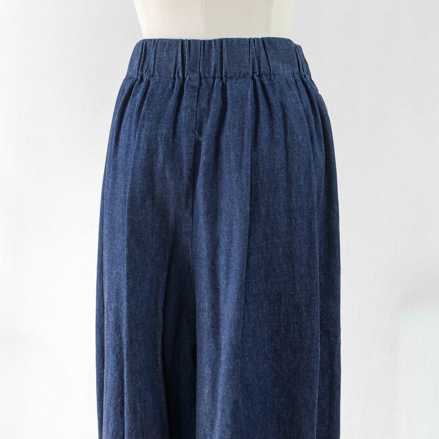 cafune SKIRT LIKE DENIM WIDE PANTS