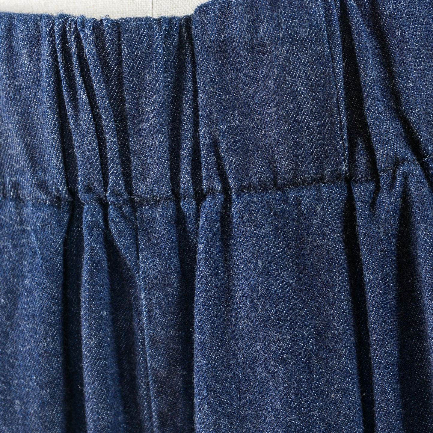 cafune SKIRT LIKE DENIM WIDE PANTS