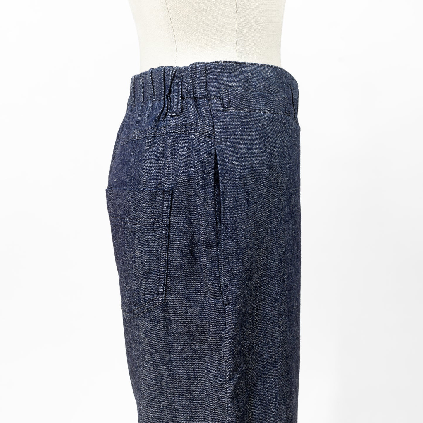 25SS FONTANA GRANDE インディゴリネンレーヨンワイドパンツ