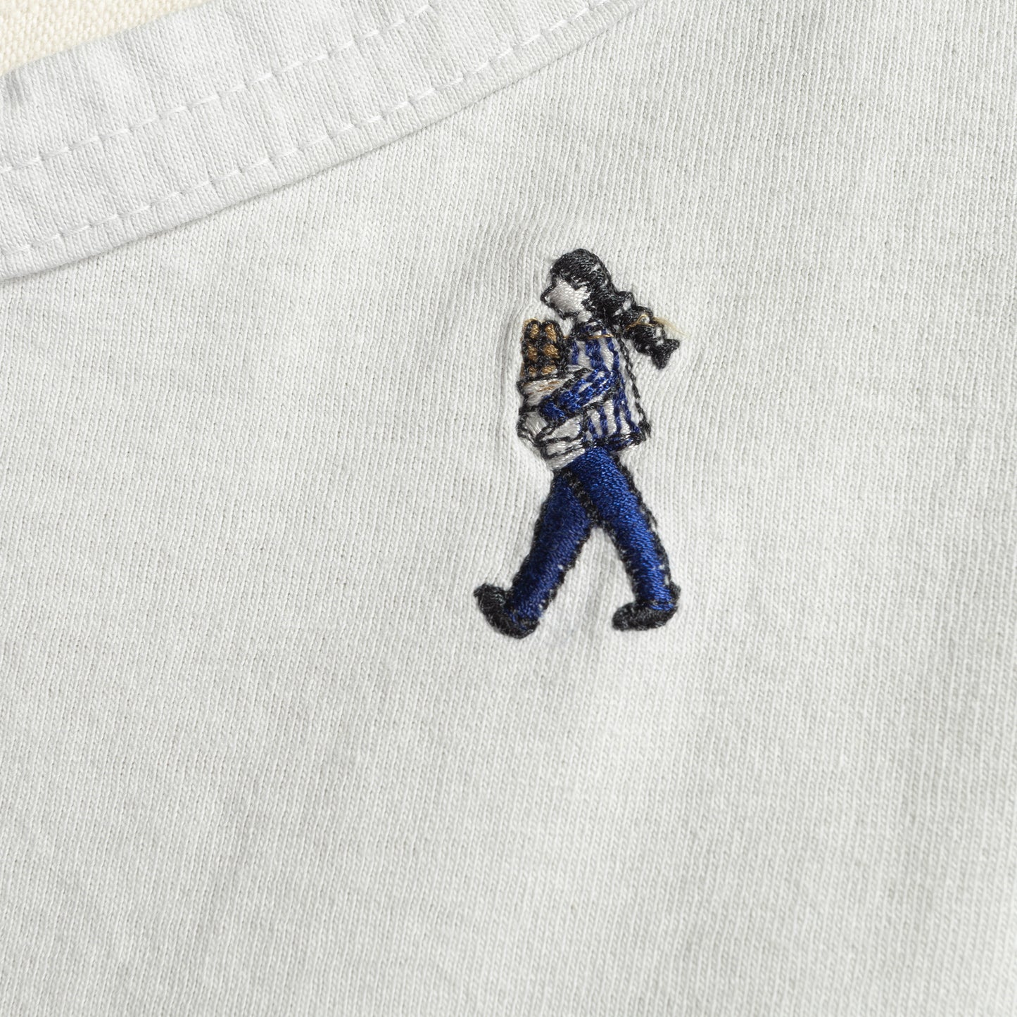 26SS grin エーゲ海 パン刺繍 ドルマンT 8263C-018