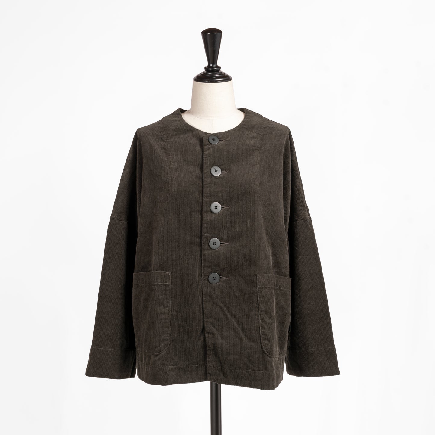 25AW grin コーデュロイクルーワイドジャケット 8254J-009
