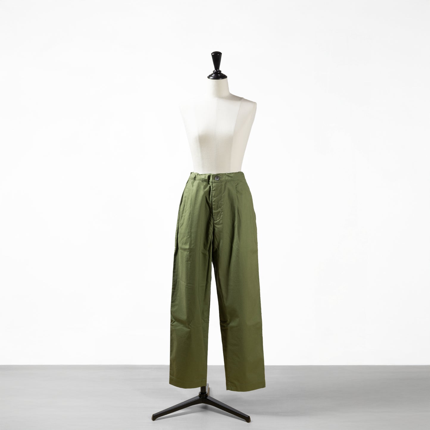 25SS NATURAL LAUNDRY ポープクロスデイリーテーパードパンツ