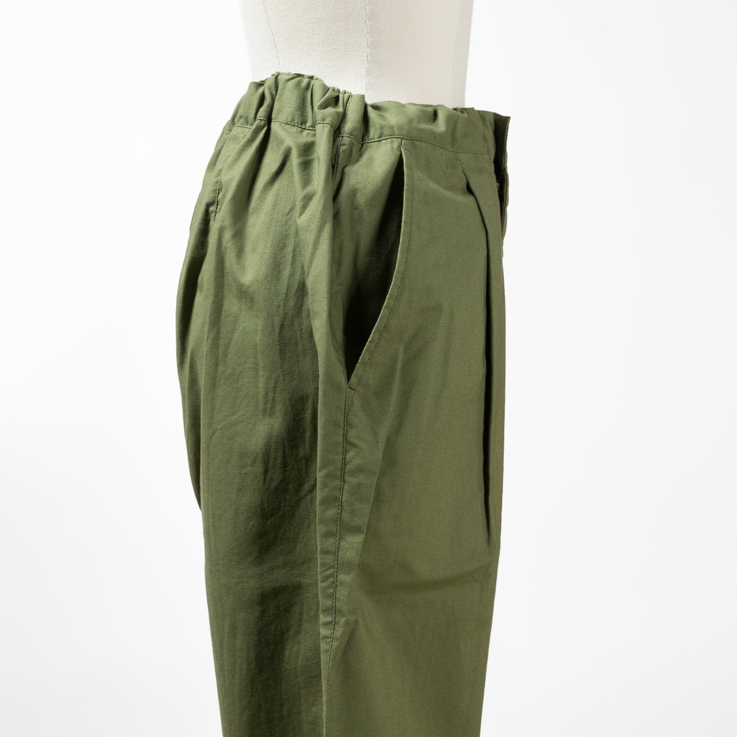 25SS NATURAL LAUNDRY ポープクロスデイリーテーパードパンツ